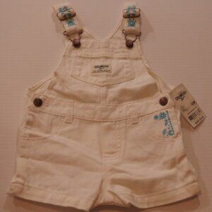 OshKosh white overalls